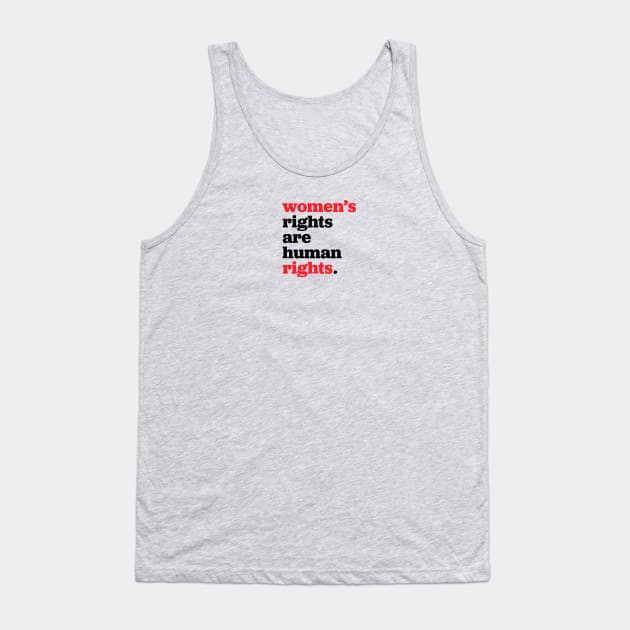 Women’s Rights Tank Top by Shelly’s